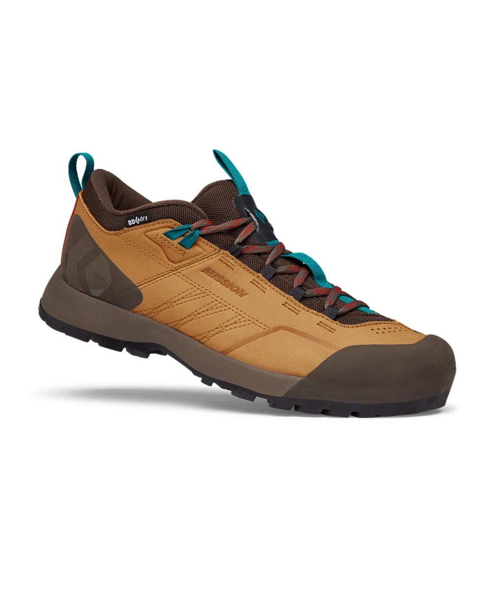 Men's Mission Leather Low WP Approach Shoes - Amber Cafe Brown