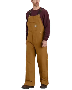 Carhartt Men's Loose Fit Insulated Bib Overall - Large Tall