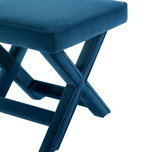 Abigail - Accent Bench With Piped Cushion