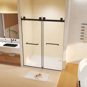 Frameless Double Sliding Shower Door