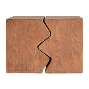 Rectangular Outdoor Indoor Accent Side Table (Set of 2)
