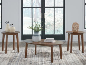 Gordonay - Occasional Table Set (Set of 3) - Brown - Best Buy Furniture