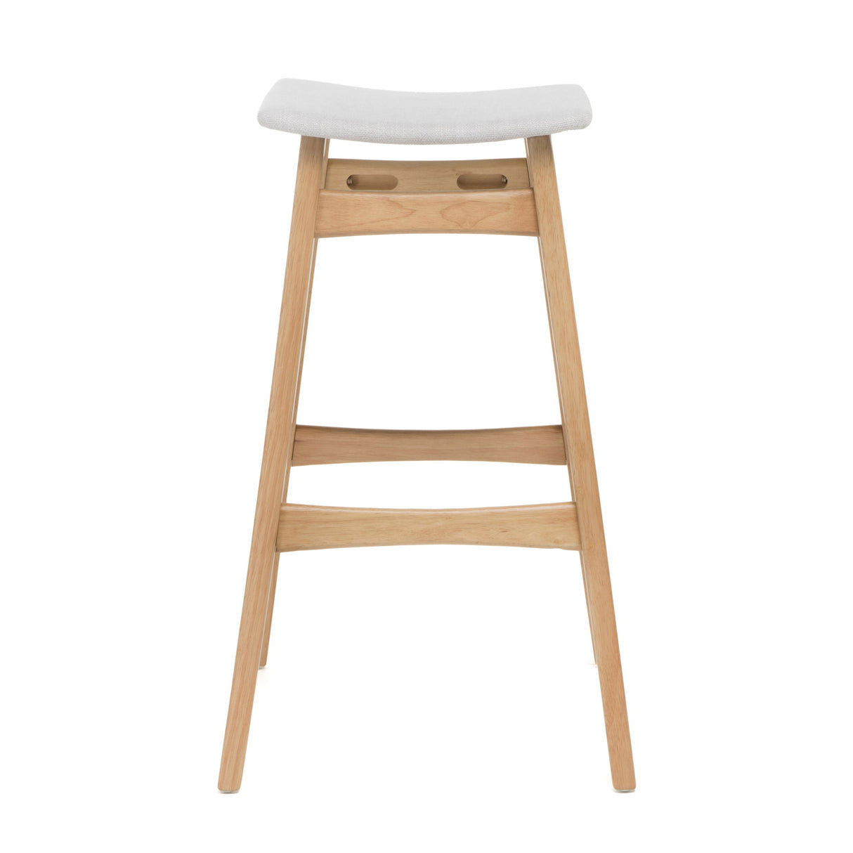 Modern Bar Stool Set With Upholstered Seating