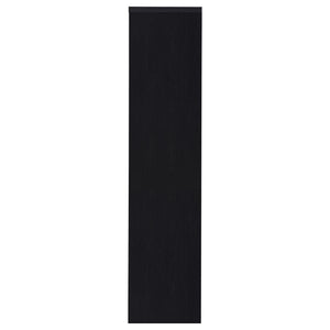 Sloat - 3 Shelf Media Tower With Cabinet Storage - Black