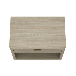 Evelyn - Nightstand With 1 Drawer And Open Shelf