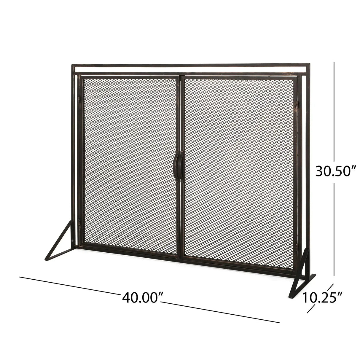 Samantha - Iron Fireplace Screen 2 Door Design - Best Buy Furniture