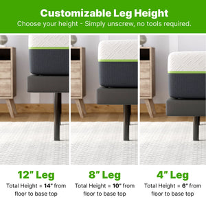 GhostBed Adjustable Base Comfort