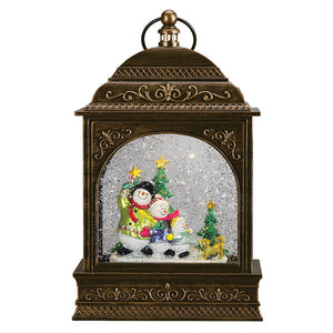 Snow Family Lantern