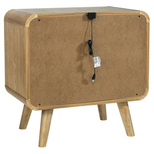 Winston - 2 Drawer Nightstand - Ash Brown