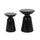 Serenita - Outdoor Side Tables With Flared Design (Set of 2) - Best Buy Furniture