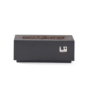 Contemporary Outdoor 40, 000 Btu Propane Fire Pit