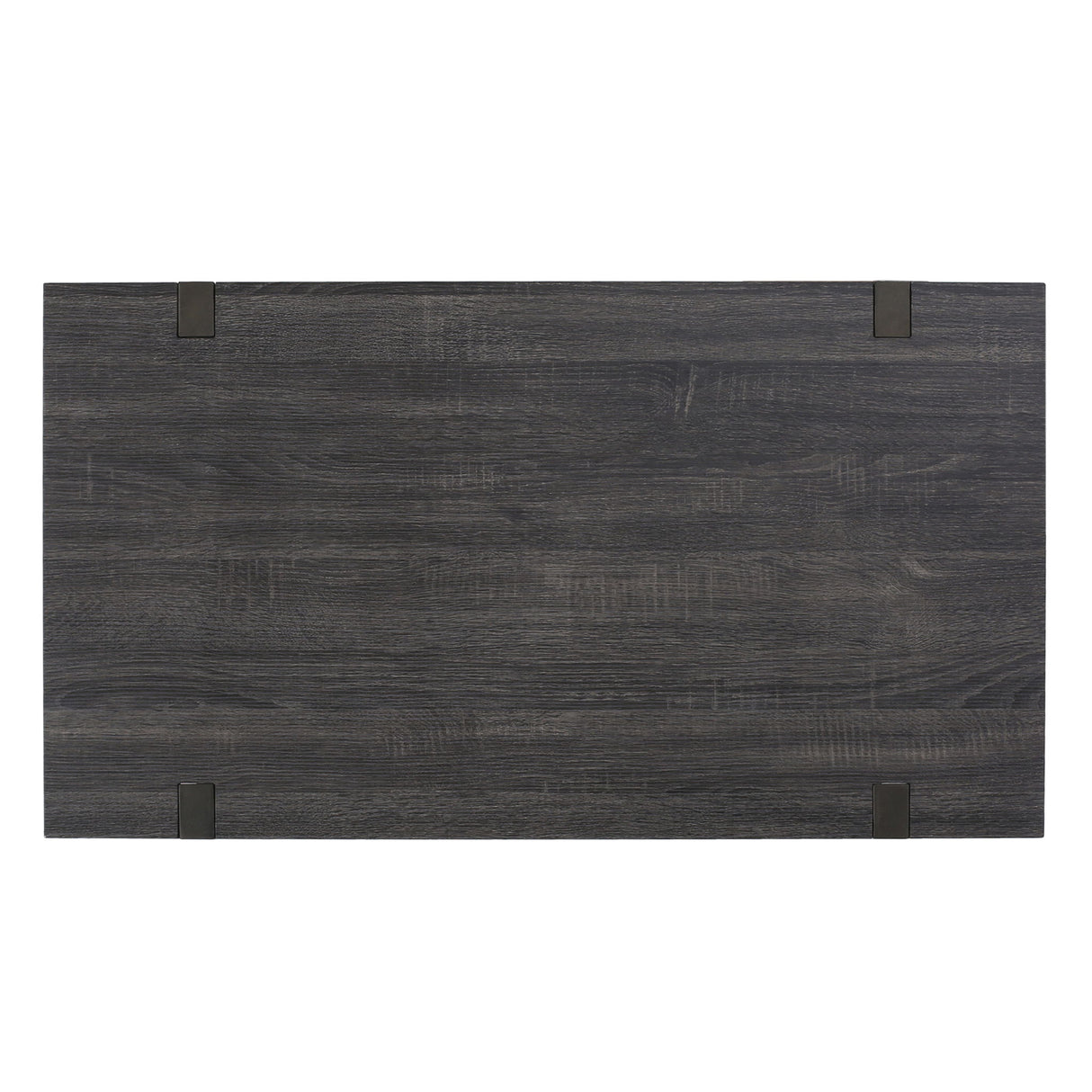 Abitha - Coffee Table With Industrial Powder Coated Metal Legs