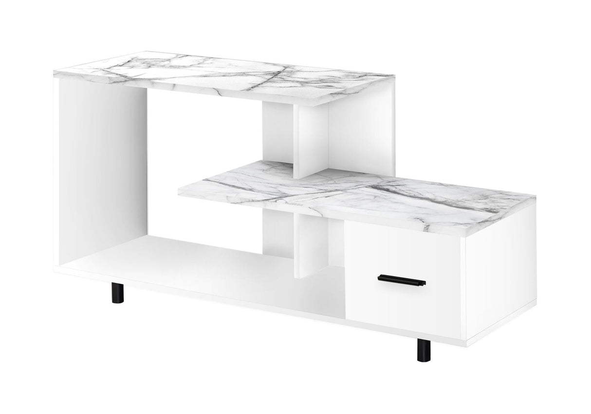 TV Stand, Console, Media Entertainment Center, Storage Drawer, Contemporary - Best Buy Furniture