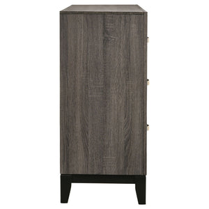 Cabrillo - 6 Drawer Dresser - Gray