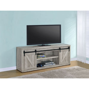 2 Door TV Stand - Driftwood
