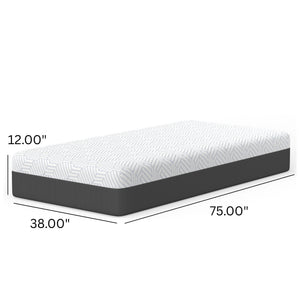 Pur Chill 12" Soft Mattress With Phase Change Cooling Fabric