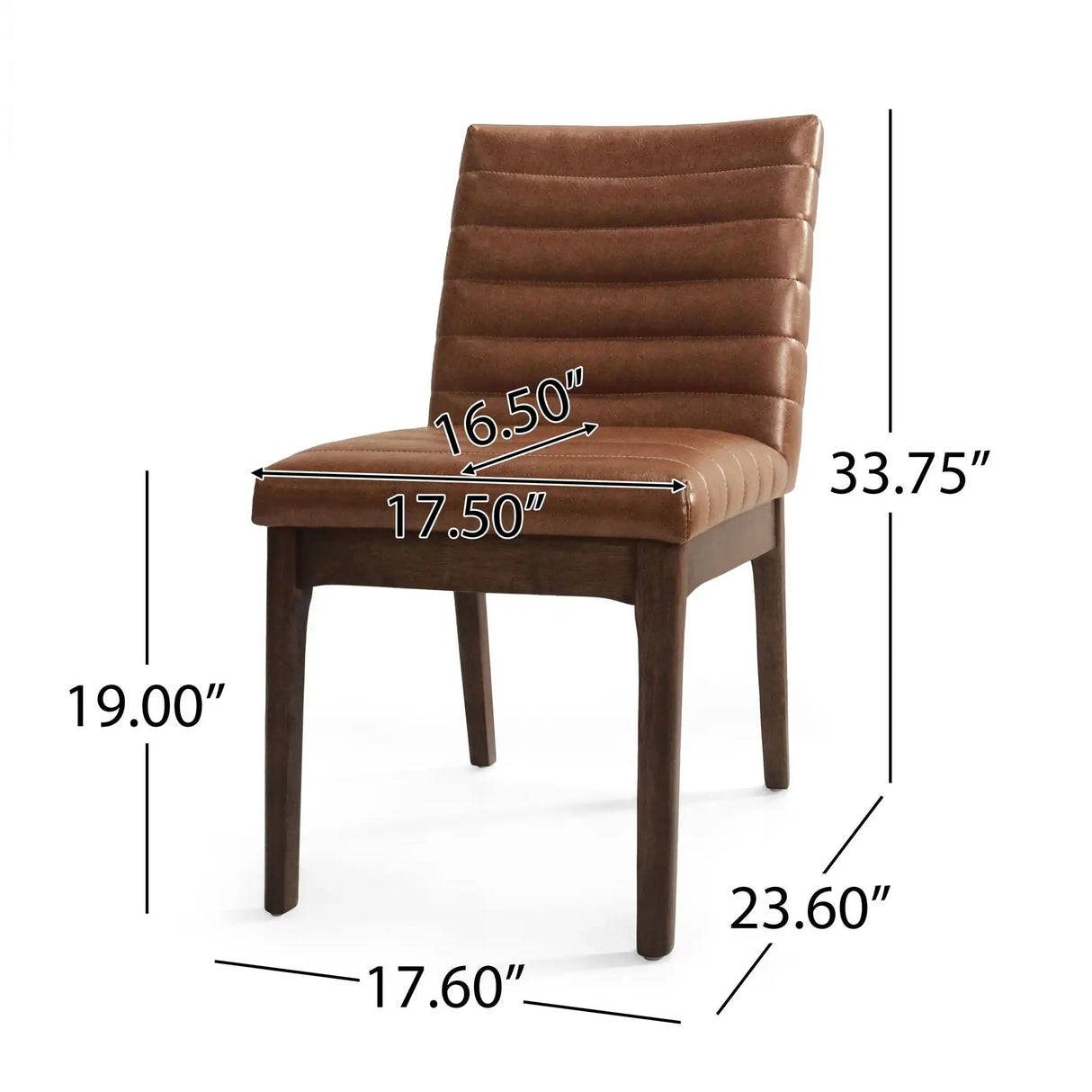 Upholstered Dining Chairs With Rubber Legs (Set of 2) - Best Buy Furniture