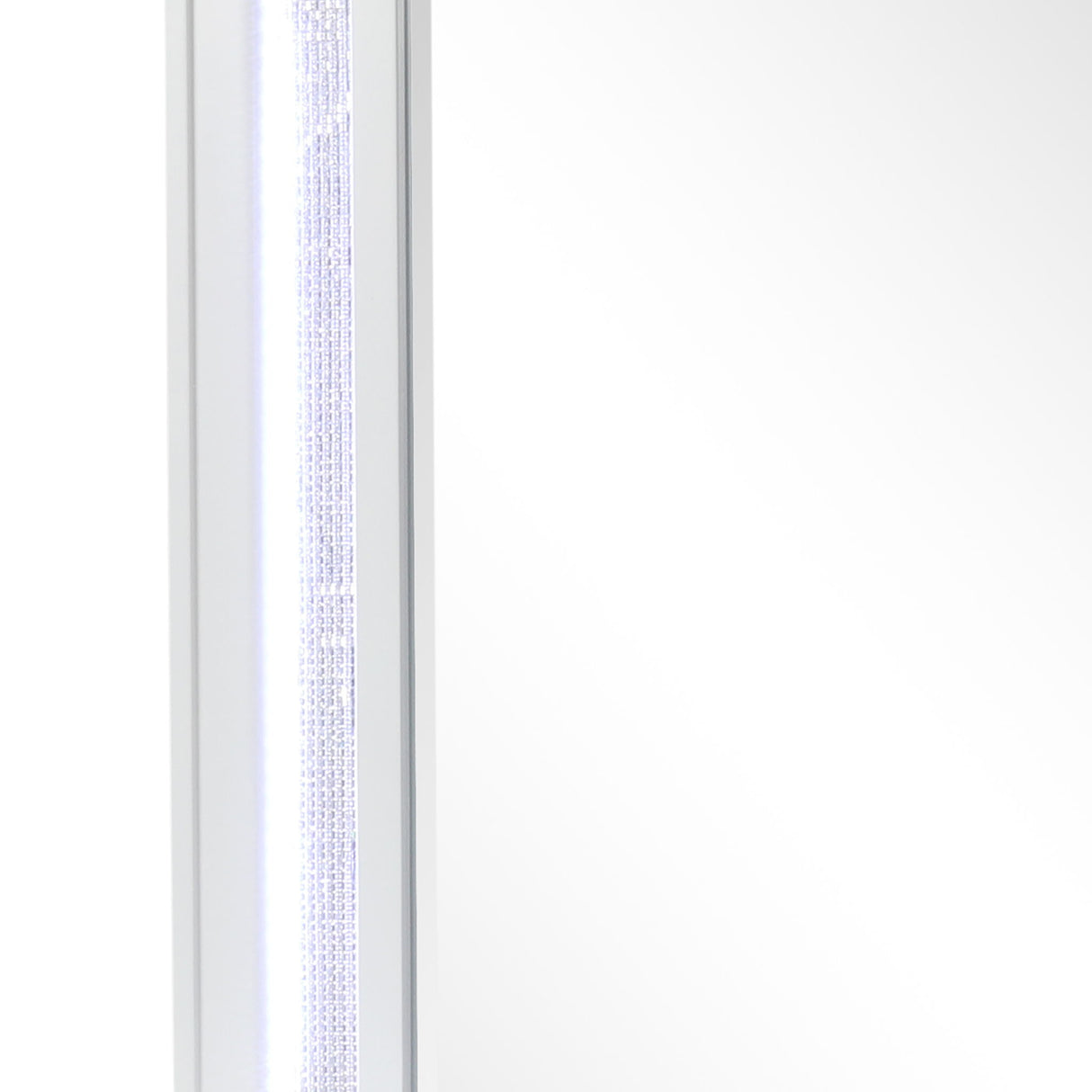 Abigale - Mirror For Dresser Top Made With LED (Includes Only Mirror) - White