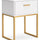 Socalle - One Drawer Night Stand - Best Buy Furniture