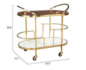 Zuo Modern Antalya Bar Cart