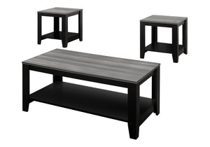 Table Set, Coffee, End, Side, Accent For Living Room Transitional (Set of 3) - Black - Best Buy Furniture