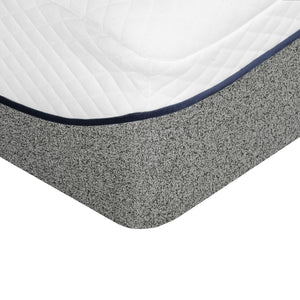 13" Ultra Plush Gel Memory Foam Mattress For Bed With Double Layered Jacquard Cover - Gray / White - King