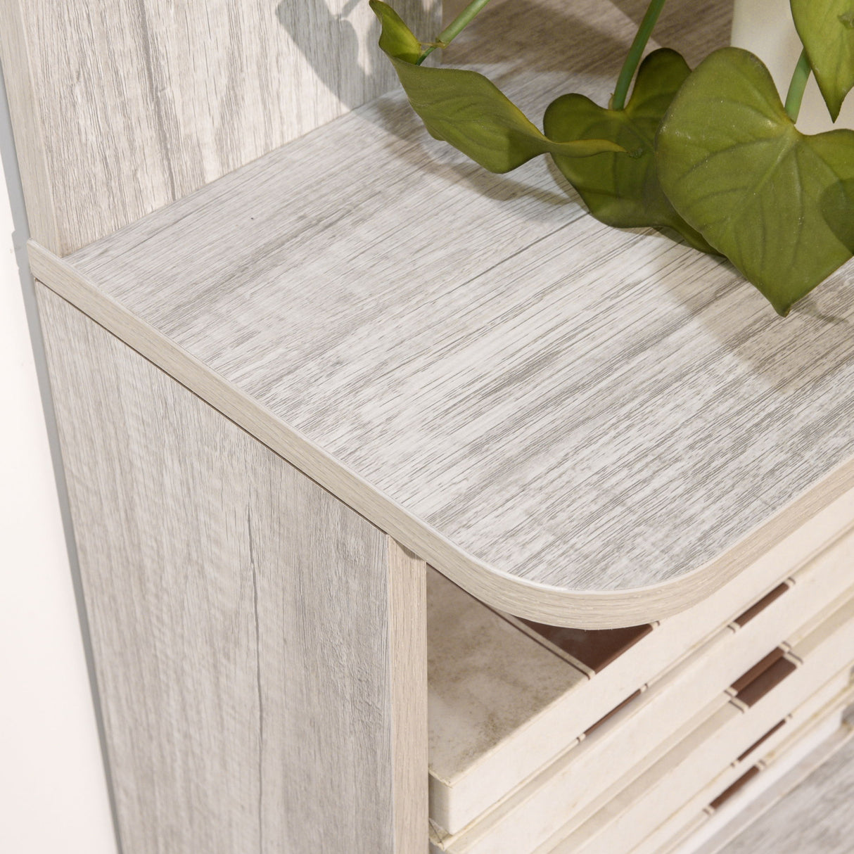L-Shaped Corner Bookshelf