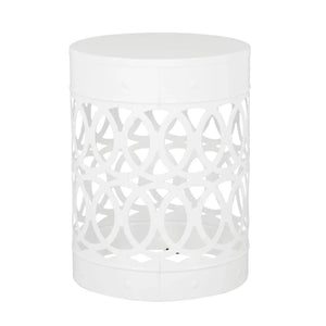 Outdoor Metal Large End Table, Modern Design - Best Buy Furniture