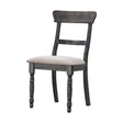Leventis - Linen Weathered Side Chair (Set of 2) - Light Brown - Best Buy Furniture