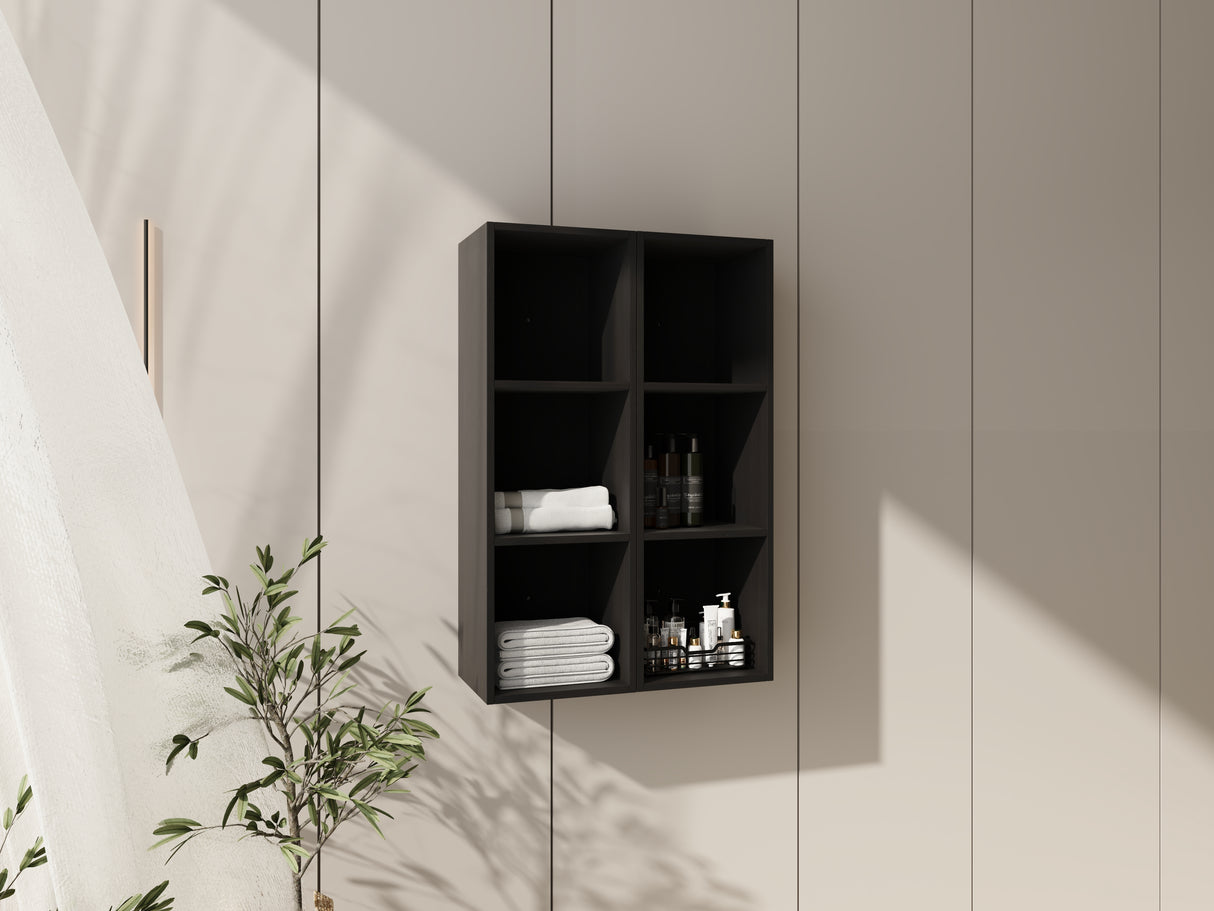24 Inch Wall Mounted Storage Shelves Combination
