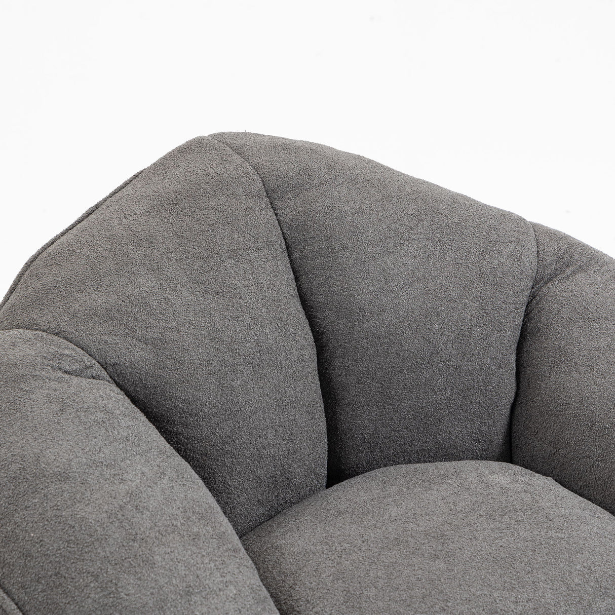 Bedding Bean Bag Sofa Chair High Pressure Foam With Footrest