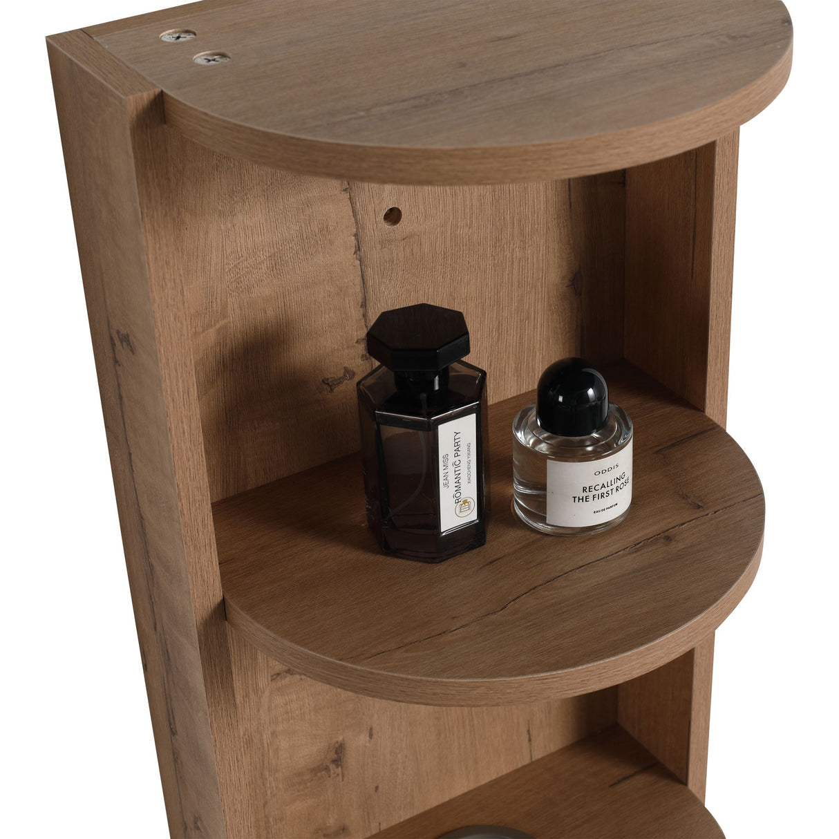 Bathroom Wall Mounted Storage Rack With Float Mounting Design