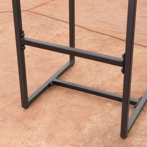 Outdoor Barstool With Hand Crafted Details (Set of 2) - Best Buy Furniture