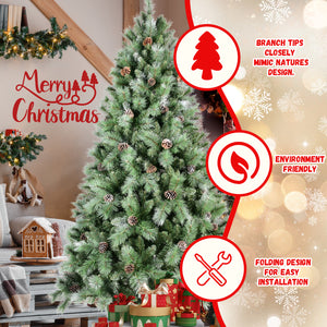 5FT Christmas Tree with 51 Pine Cones