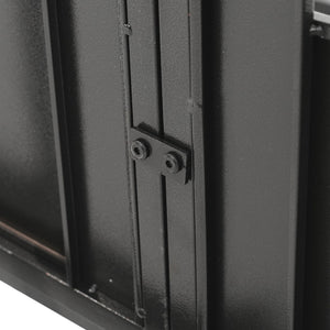 Extra Large Heavy Duty Dog Crate With Removable Pans For Dogs - Black