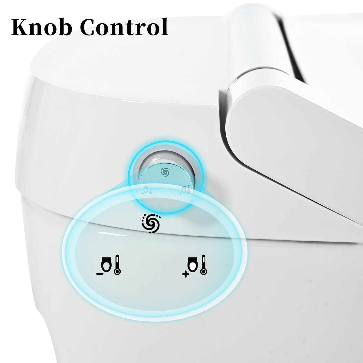 Smart Toilet with Built-in Heated Seat