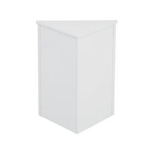 Triangle Bathroom Storage Cabinet With Adjustable Shelves, Freestanding Floor Cabinet For Home Kitchen