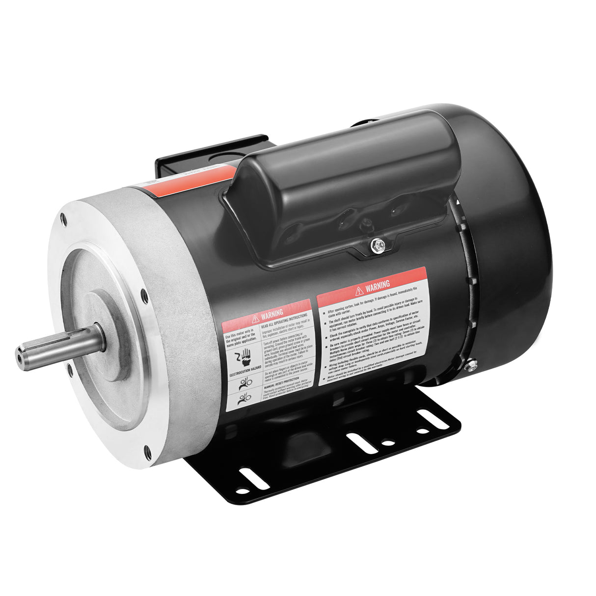 0.75HP Electric Motor 1725 RPM AC 115V/230V 56C Frame