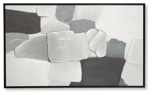 Adilson - Wall Art - White / Gray / Black - Best Buy Furniture