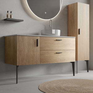 Emilia 48" Striped Bathroom Vanity