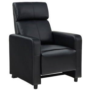 Warren - 3 Seater Reclining Home Theater - Black