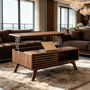 39.37" Mid-Century Coffee Table