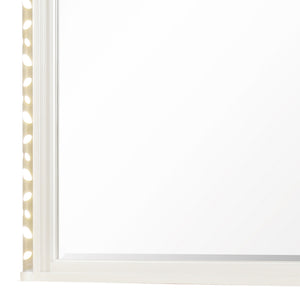 Cinderella - Bedroom Mirror With LED Frame Lighting (Dresser Not Included) - Beige