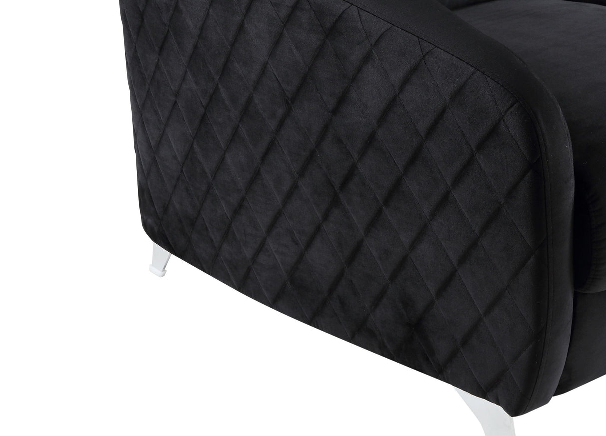 Sofia - Modern Chic Loveseat Couch