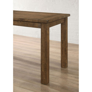 Amarillo - Rectangular Counter Height Dining Table - Rustic Brown