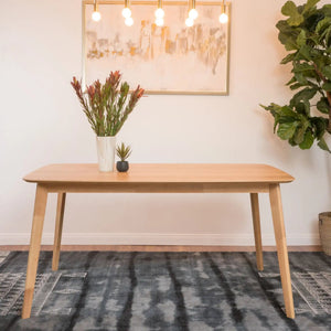 Retro Dining Table With Faux Wood Top - Best Buy Furniture