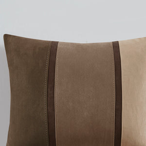 7 Piece Faux Suede Comforter Set