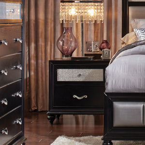 Wilton - 2 Drawer Nightstand - Black