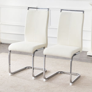 Dining Chairs With Ergonomic Backrest