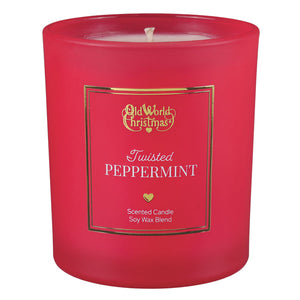 Twisted Peppermint Candle